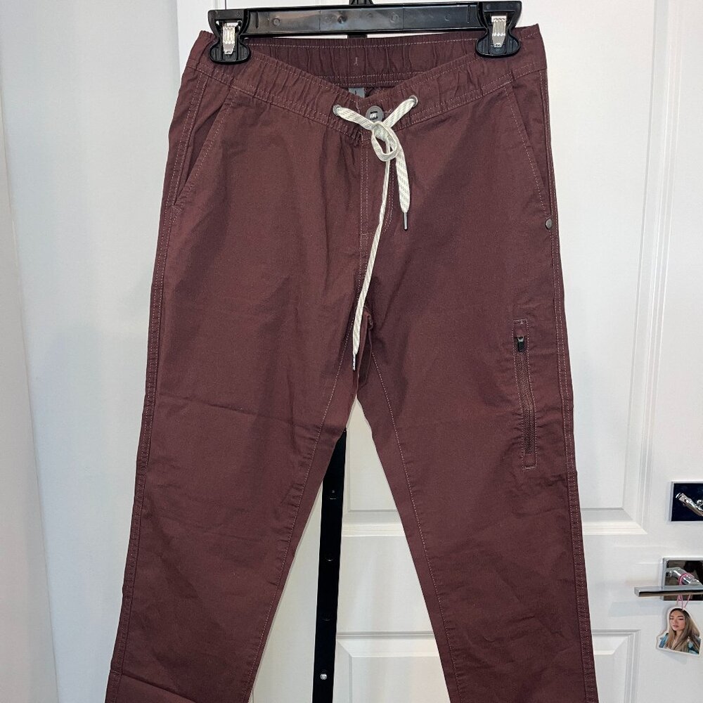 Women's Vuori Ripstop Pant - Chestnut Size XS - Picture 4 of 7